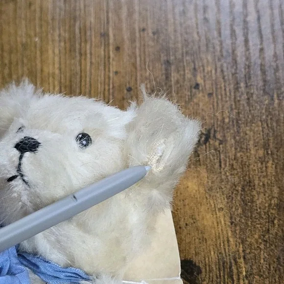 Sue Chaffee Mohair Teddy Bear 7" Jointed Artist Bear Signed Vintage - Picture 9 of 10